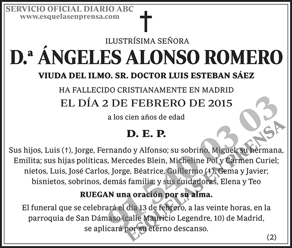 Ángeles Alonso Romero